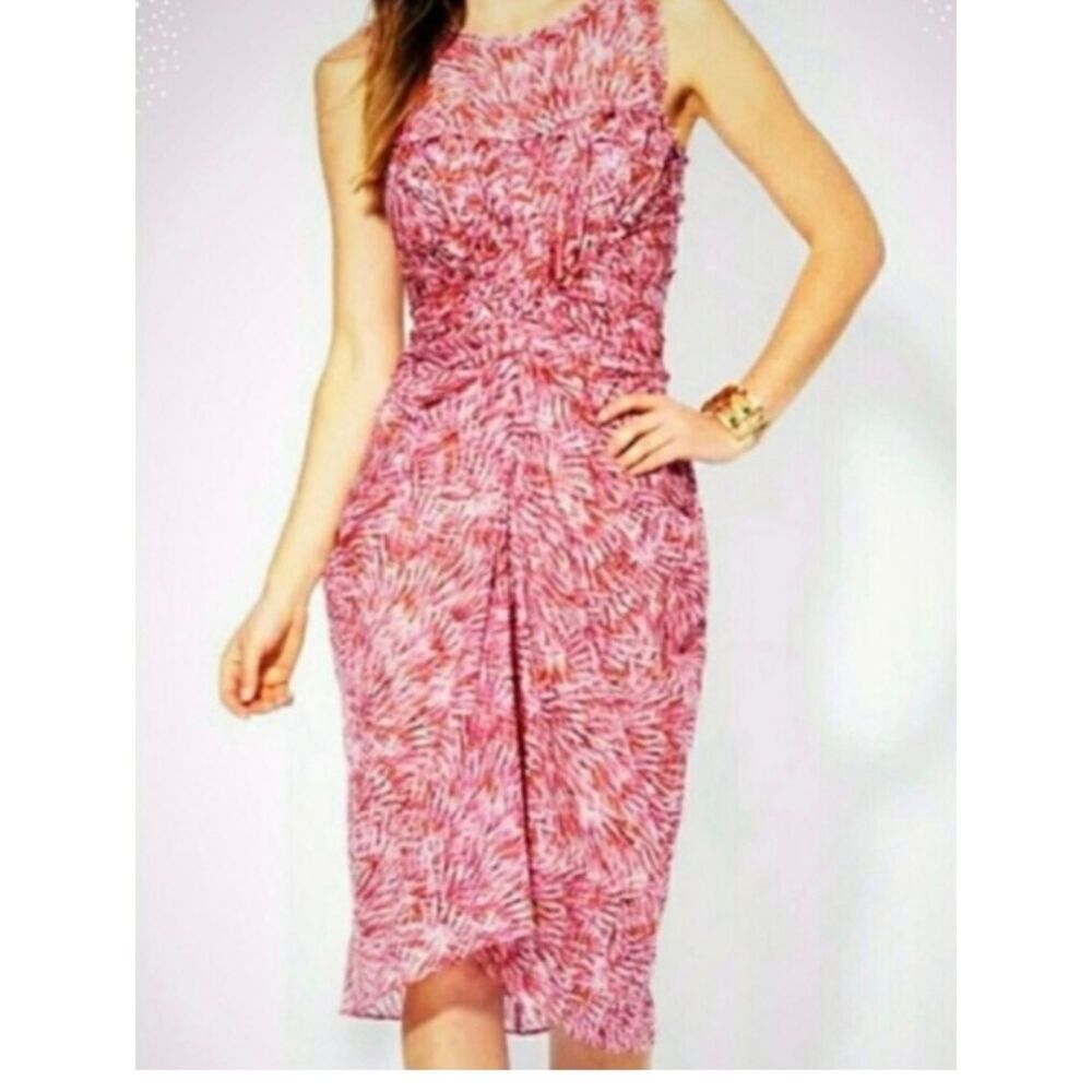 NWOT Pink Silk Cotton Dress